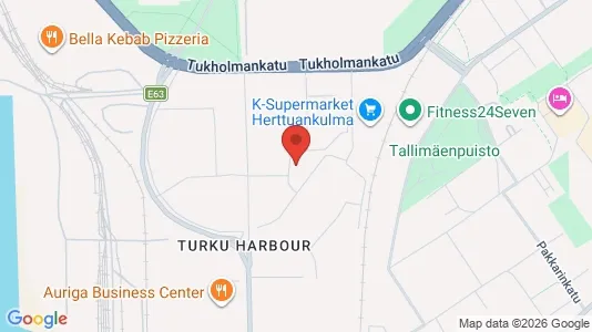 Apartments for rent i Turku - kort over placeringen
