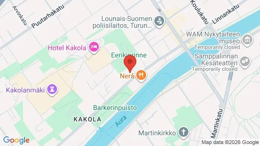 Apartments for rent i Turku - kort over placeringen