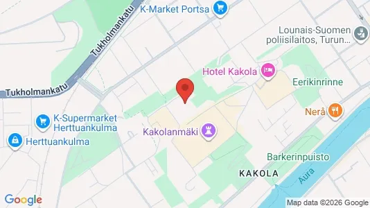 Apartments for rent i Turku - kort over placeringen