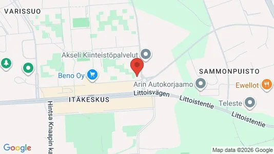 Apartments for rent i Turku - kort over placeringen