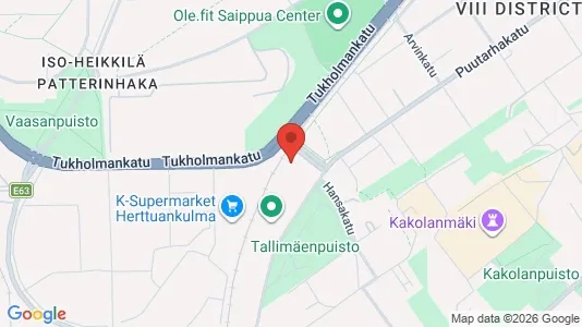 Apartments for rent i Turku - kort over placeringen