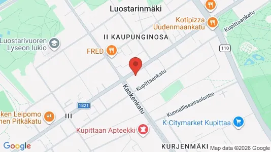 Apartments for rent i Turku - kort over placeringen