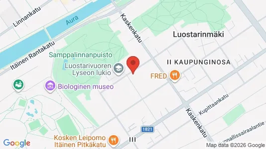 Apartments for rent i Turku - kort over placeringen