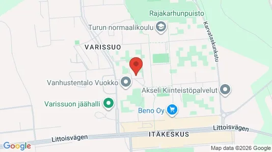 Apartments for rent i Turku - kort over placeringen