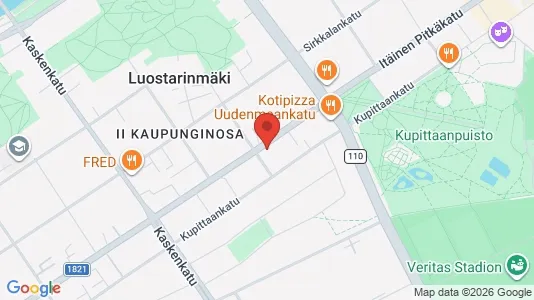 Apartments for rent i Turku - kort over placeringen