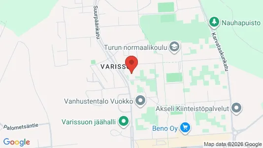 Apartments for rent i Turku - kort over placeringen