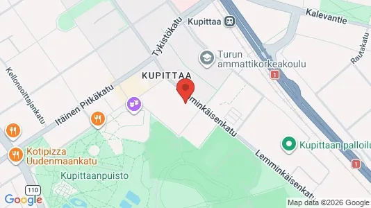 Apartments for rent i Turku - kort over placeringen