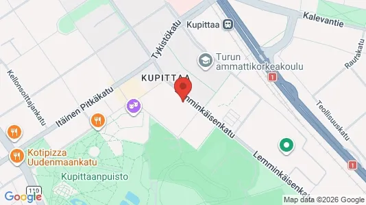 Apartments for rent i Turku - kort over placeringen