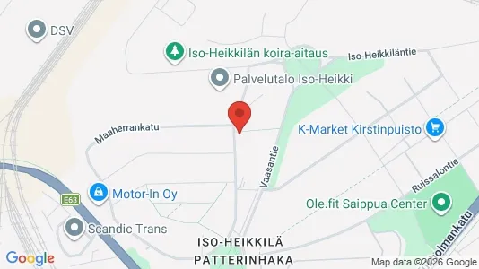 Apartments for rent i Turku - kort over placeringen