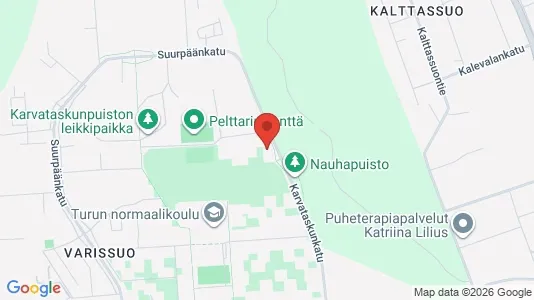 Apartments for rent i Turku - kort over placeringen