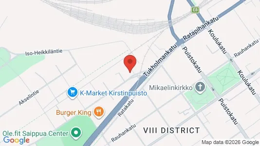 Apartments for rent i Turku - kort over placeringen