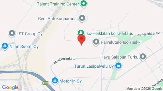 Apartments for rent i Turku - kort over placeringen