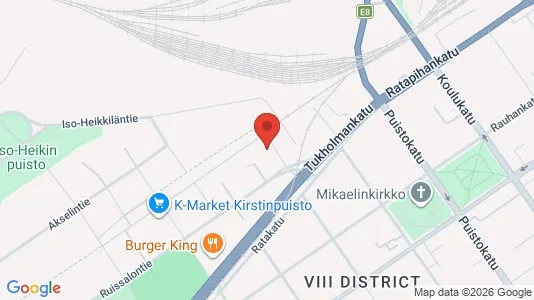 Apartments for rent i Turku - kort over placeringen
