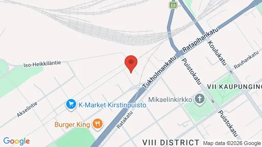 Apartments for rent i Turku - kort over placeringen