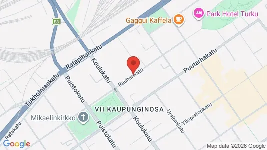 Apartments for rent i Turku - kort over placeringen