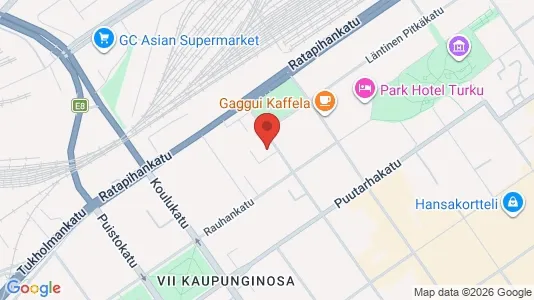 Apartments for rent i Turku - kort over placeringen