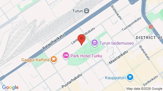 Apartments for rent i Turku - kort over placeringen
