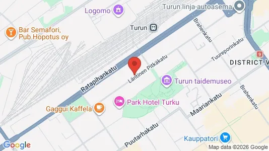 Apartments for rent i Turku - kort over placeringen