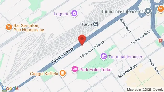 Apartments for rent i Turku - kort over placeringen