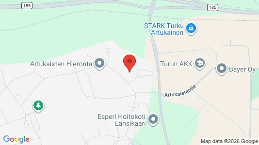 Apartments for rent i Turku - kort over placeringen