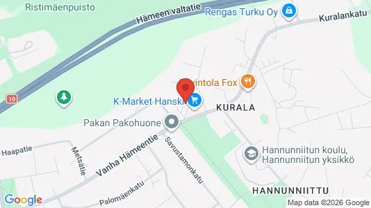 Apartments for rent i Turku - kort over placeringen