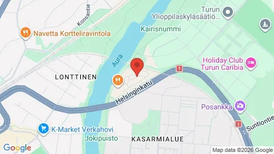 Apartments for rent i Turku - kort over placeringen