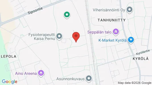 Apartments for rent i Järvenpää - kort over placeringen