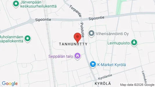 Apartments for rent i Järvenpää - kort over placeringen