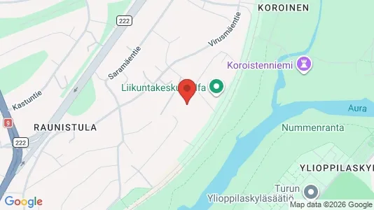 Apartments for rent i Turku - kort over placeringen