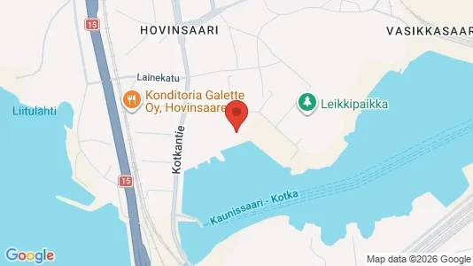 Apartments for rent i Kotka - kort over placeringen