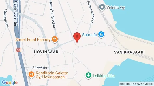 Apartments for rent i Kotka - kort over placeringen