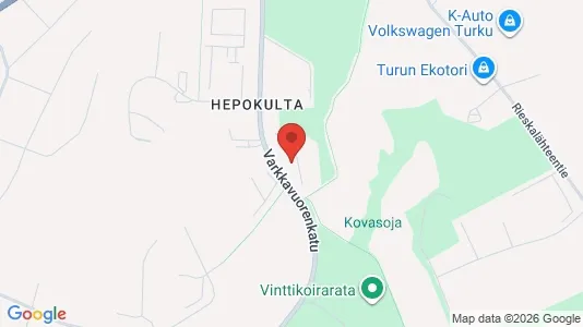 Apartments for rent i Turku - kort over placeringen