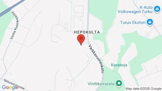 Apartments for rent i Turku - kort over placeringen