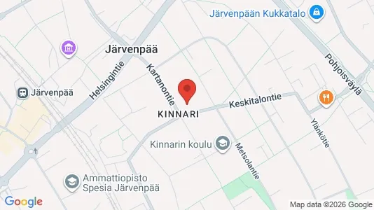 Apartments for rent i Järvenpää - kort over placeringen