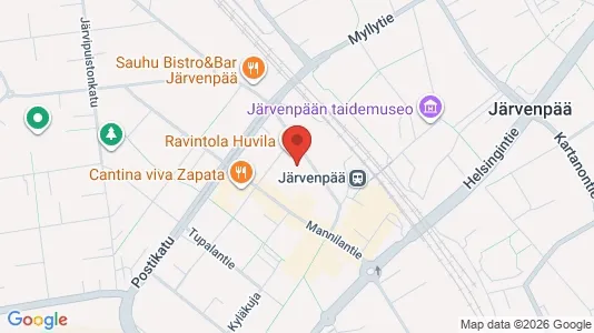 Apartments for rent i Järvenpää - kort over placeringen