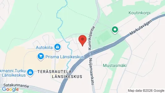 Apartments for rent i Turku - kort over placeringen