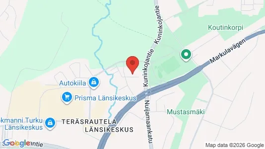 Apartments for rent i Turku - kort over placeringen