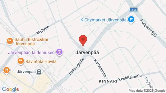 Apartments for rent i Järvenpää - kort over placeringen