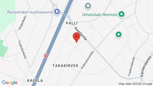 Apartments for rent i Turku - kort over placeringen