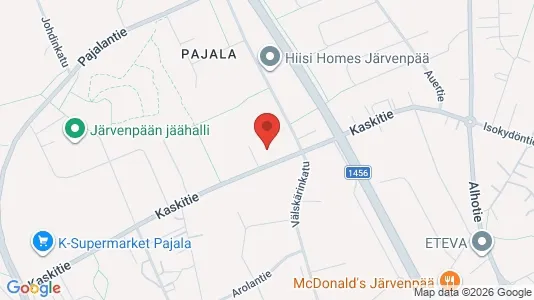 Apartments for rent i Järvenpää - kort over placeringen