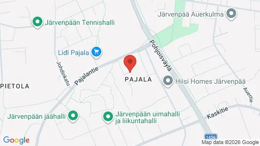 Apartments for rent i Järvenpää - kort over placeringen
