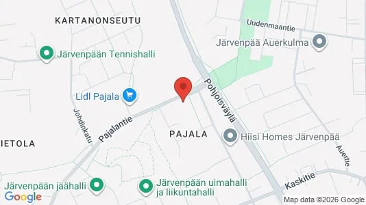 Apartments for rent i Järvenpää - kort over placeringen