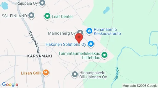 Apartments for rent i Turku - kort over placeringen