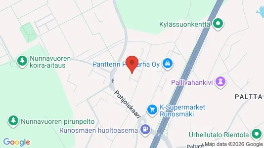 Apartments for rent i Turku - kort over placeringen
