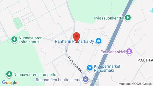 Apartments for rent i Turku - kort over placeringen