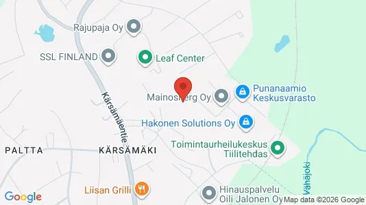 Apartments for rent i Turku - kort over placeringen