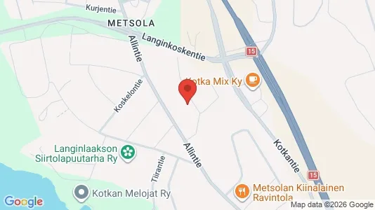 Apartments for rent i Kotka - kort over placeringen