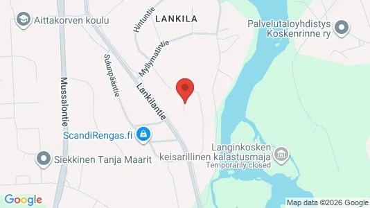 Apartments for rent i Mäntsälä - kort over placeringen