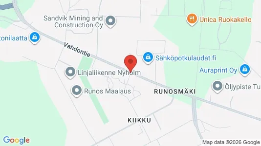 Apartments for rent i Turku - kort over placeringen