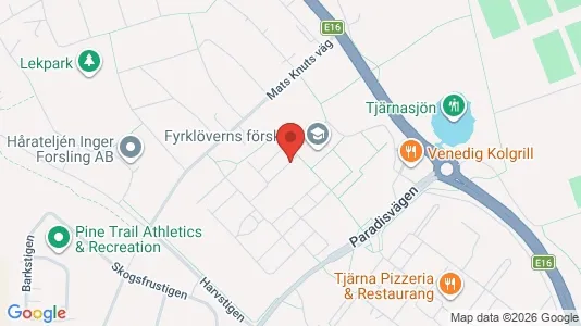 Apartments for rent i Borlänge - kort over placeringen